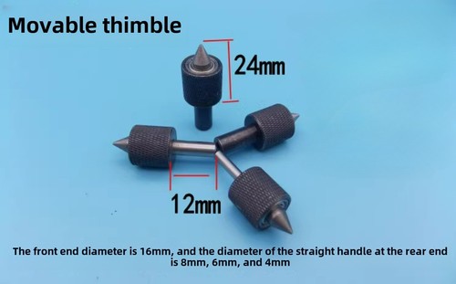 Woodworking Lathe Thimble Bead Lathe Tailstock Thimble Plum Blossom Thimble - Picture 6 of 8