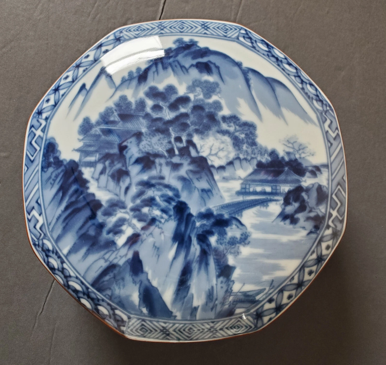 Rare Vintage Tiffany & Co Porcelain Lidded Trinket Box Japan Blue & White Decor