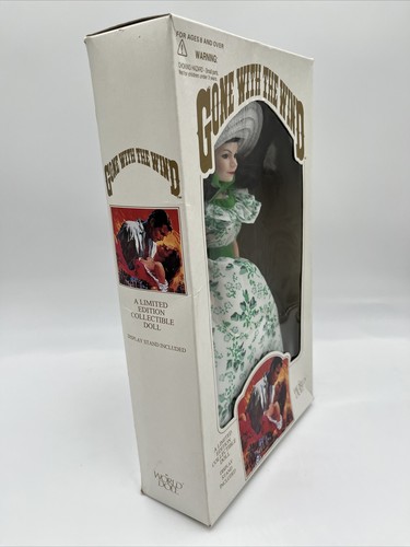 Lotto bambola Via col Vento Edizione Limitata Da Collezione Scarlett OHara 1989 - Foto 6 di 15