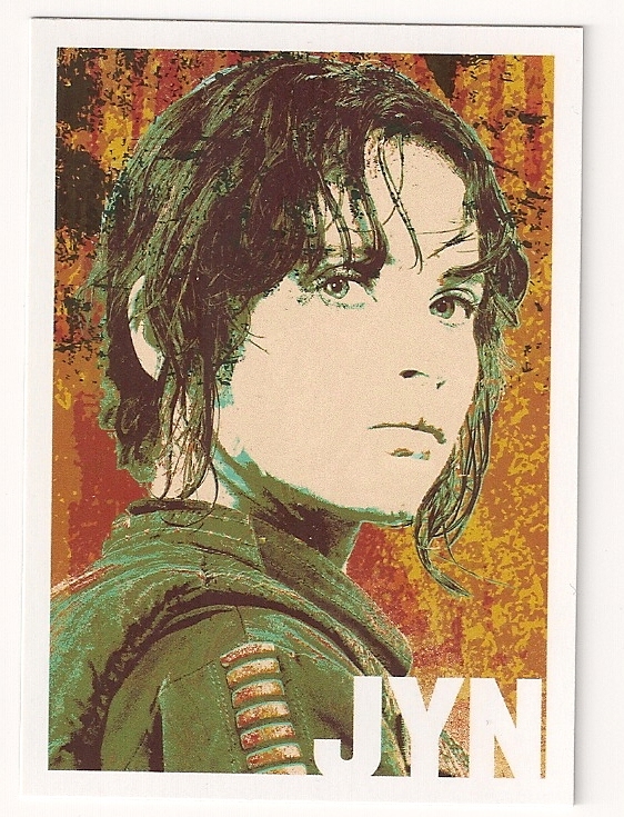 2016 TOPPS STAR WARS ROGUE ONE CHARACTER ICON CARDS #CI-6 JYN ERSO