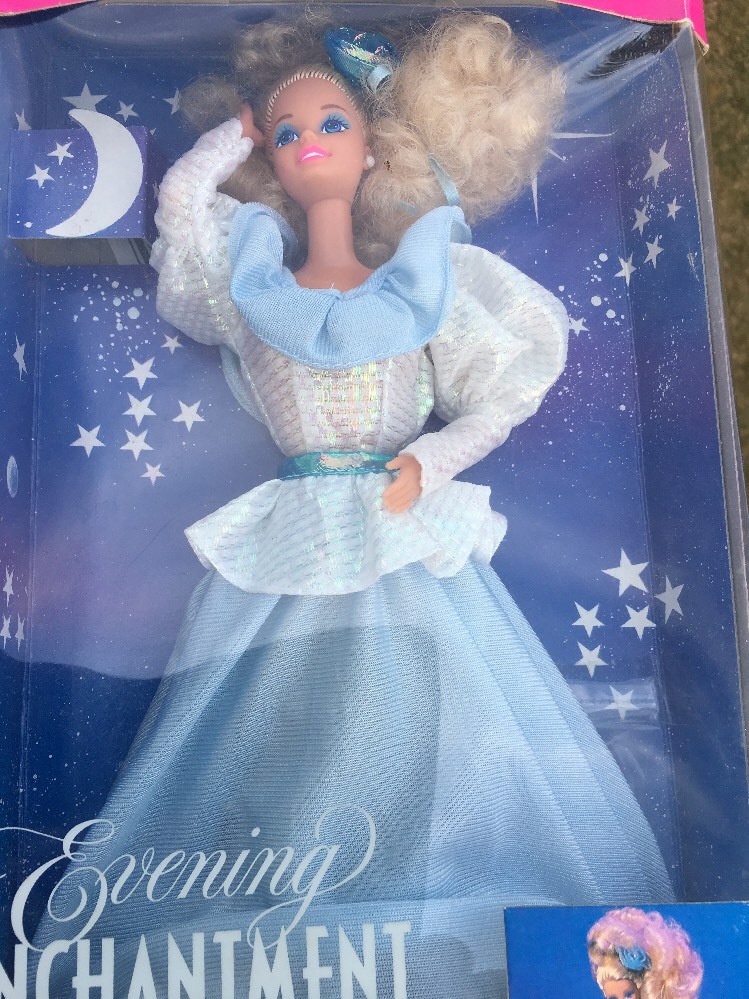 Vintage 1989 EVENING ENCHANTMENT Barbie Doll Mattel NEW Reversible