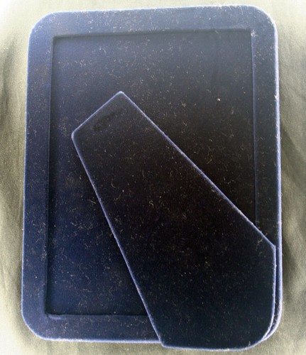 Vintage Silver Plated Wave Pattern 0.999 4 X 6 Frame - Picture 6 of 6