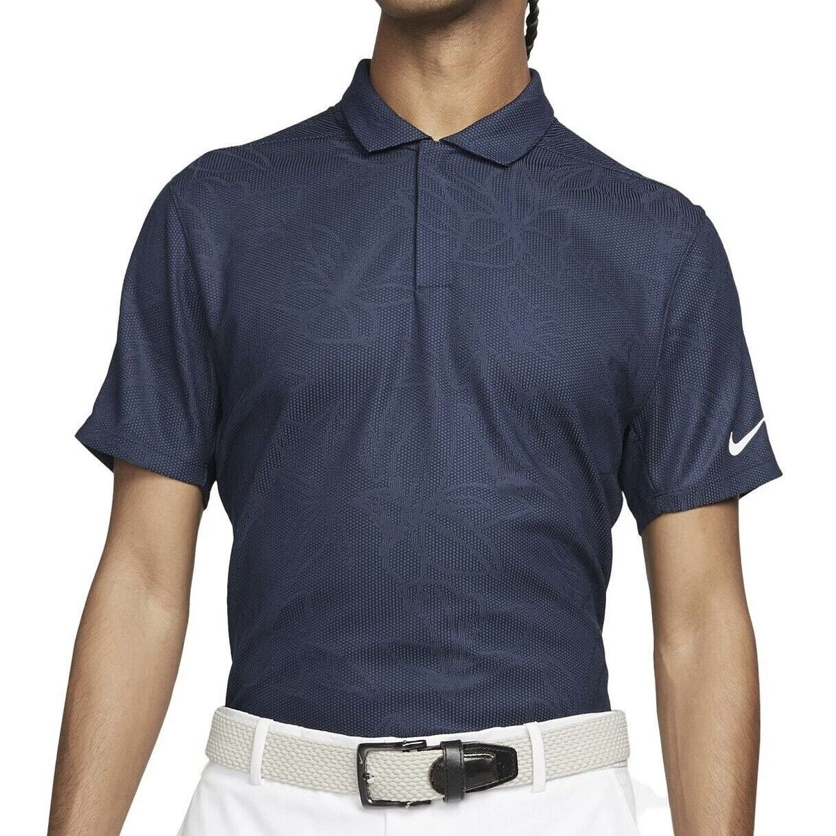 85 NIKE MEN S 2022 DRI FIT ADV TIGER WOODS GOLF POLO SHIRT CAMO FLORAL SIZE XL