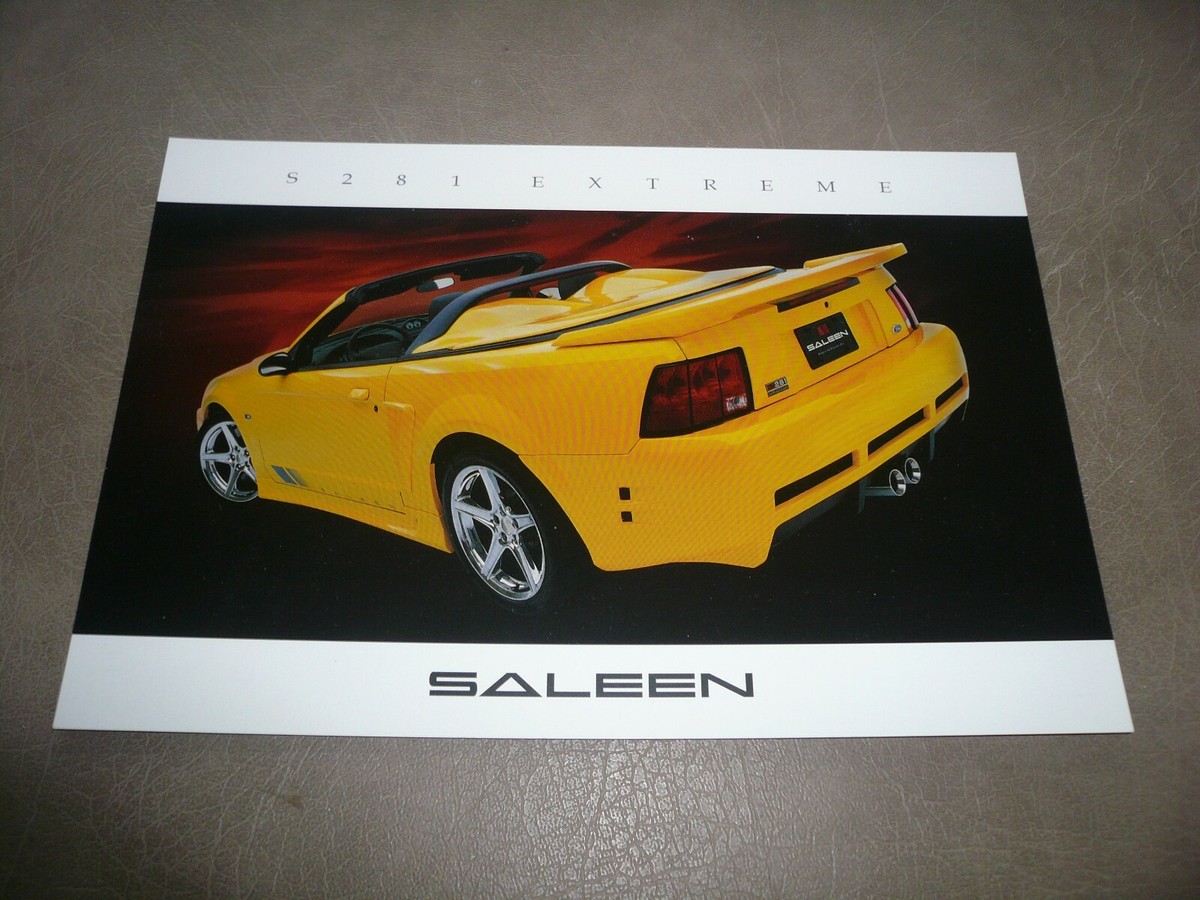2003 Ford Mustang S281 EXTREME by Saleen Sales Flyer