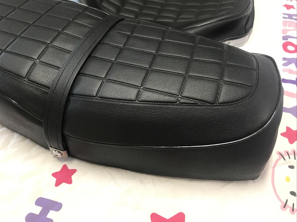 FUNDA ASIENTO HONDA CB200 CB200T FUNDA ASIENTO 1974 A 1976 + CORREA GRATIS (H*-94) Foto 4 de 4