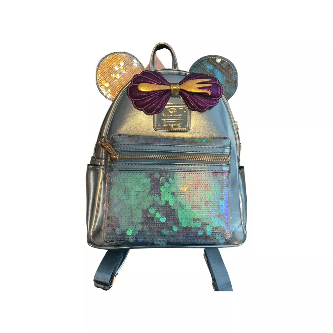 DISNEY CRUISE LINE EXCLUSIVE LOUNGEFLY LITTLE MERMAID MINI BACKPACK