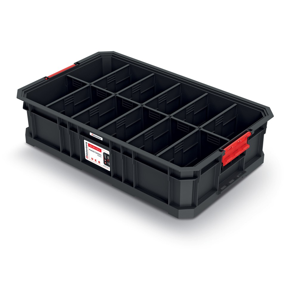 Workshop Tool Storage Box Modular Stackable Mobile Compartment DIY ...