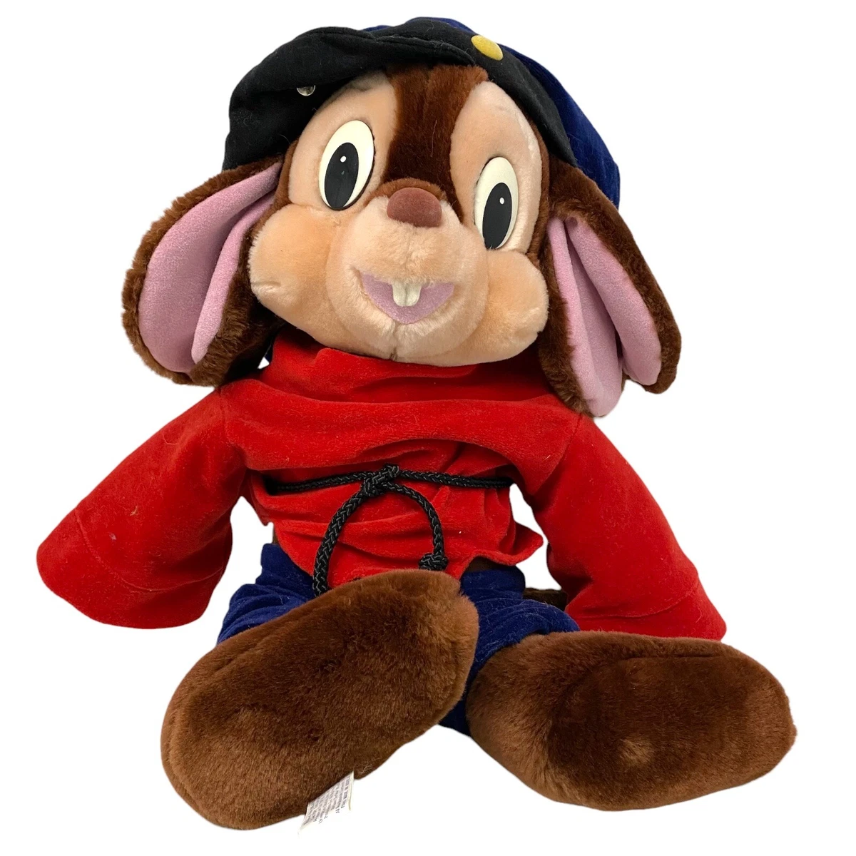 Vintage 1986 FIEVEL Mousekewitz Stuffed Toy Plush Rare American