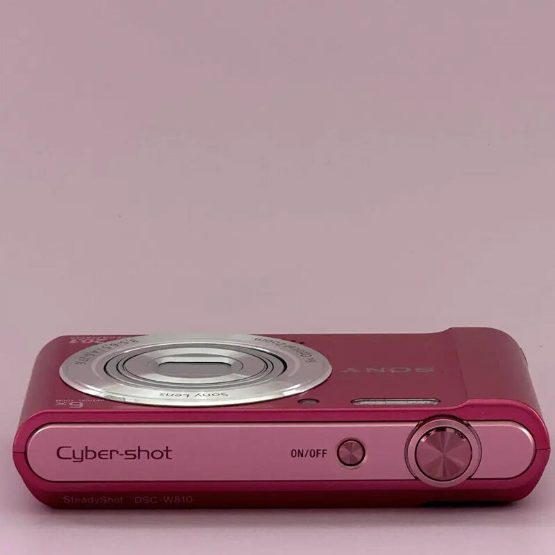 Sony Cyber shot Dsc-W810 Pink 6X Optical Zoom 20.1MP Compact