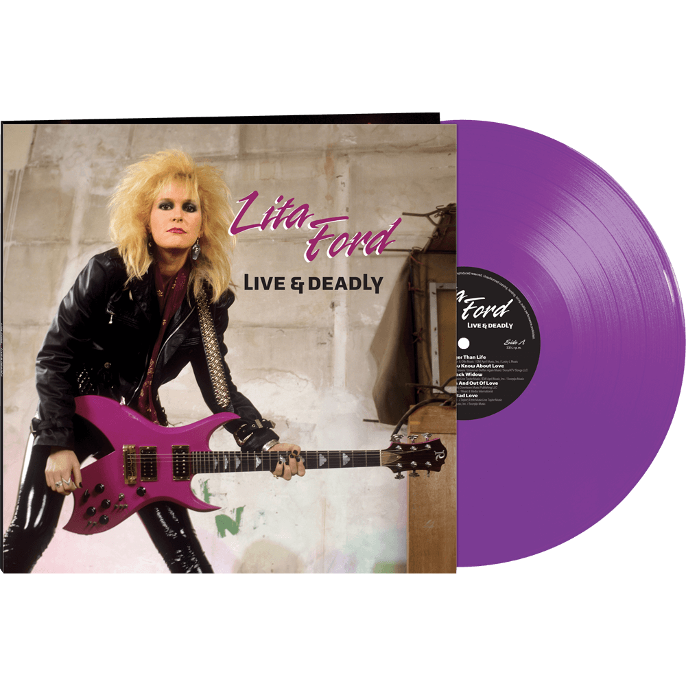 Lita Ford - Live & Deadly (Limited Edition Purple Vinyl
