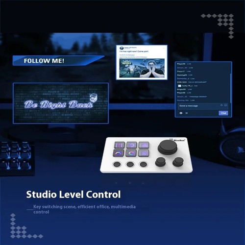 Customized Keyboard W/ Screen Knob Macro Programming Visual Streamdeck Console - Picture 6 of 23