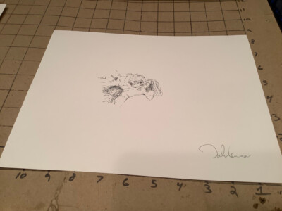 JOHN LENNON - BAG ONE Print / Lithograph Laurens A. Daane 1970 #8 ...