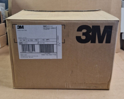 3m Acrylschaum Klebeband GT7110 62mm x 44mm (2692 Stück) - 2 GROSSE ROLLEN