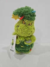Hallmark Dr Seuss Grinch Stole Christmas 12" Animated Plush Sound Motion VIDEO