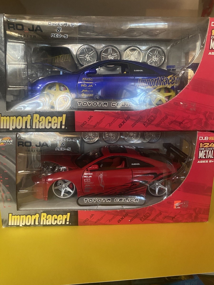 jada 1/24 import racer 3台セット Jada Toys Import Racer Die cast 1:24 Set Of Three, Celica