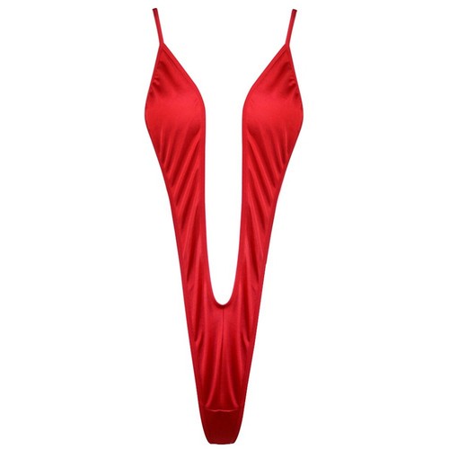 Costume da bagno Monokini donna imbracatura colpo unico pezzo perizoma body orsacchiotto - Foto 33 di 85