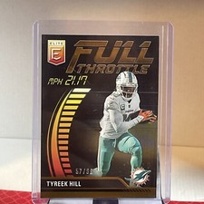 2023 Panini Donruss Elite TYREEK HILL Full Throttle /99 Dolphins
