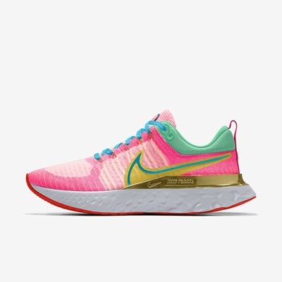 Damen Nike React Infinity Run Flyknit 2 UK 5 EUR 38,5 Pink Blast DC6756 997
