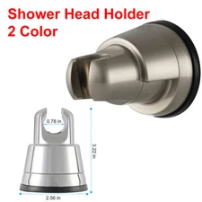 Shower Head Holder with Vacuum Suction Cup Removable Wall Mount Holder Bathroom