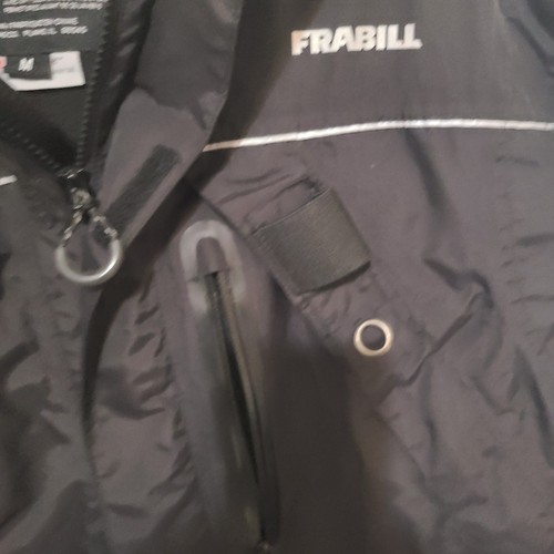 Frabill Herren Eisfischen Selbstrettungsmantel. Schwarz - Bild 3 von 20