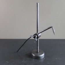 Vintage Steel Scribing Block  Surface Gauge Machinist Tool - Large 12"