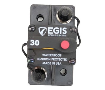 Egis 4703-030 Surface Mount 30A Circuit Breaker Blue Sea 7181 Bussmann 285030F