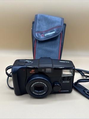 Chinon Auto 4001 35mm Film Camera Multi Focus Made in Japan