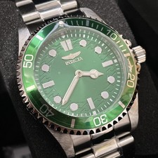 Invicta Pro Diver Quartz Green Dial Men's Watch 49695