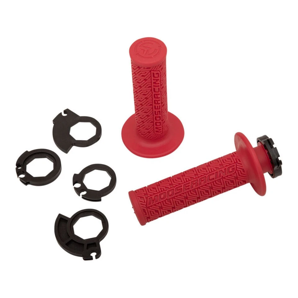 Moose Racing 36 Series anklemmbare Griffe GRIP LOCK-ON RD/GD - Bild 2 von 4