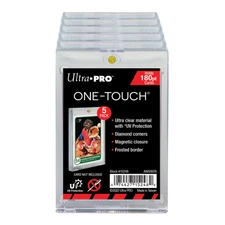 20X-Ultra Pro One-Touch 180 PT Point Magnetic Card Holder 4-5 Packs Sealed