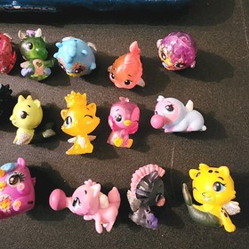 Hatchimal Lot 38 Colleggtibles Mini Figurines With Container