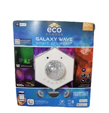 ecoSCAPES Galaxy Wave Smart Projector Wifi, Soothing Sounds, Sleep Sounds NIB