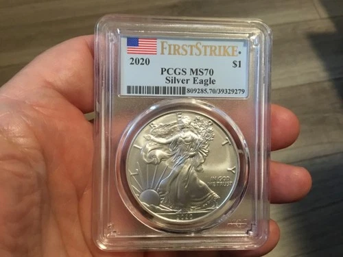 2020-P-Type-I SILVER EAGLE - First Strike - $1 - PCGS MS70 - WORTH A LOOK-WOW!