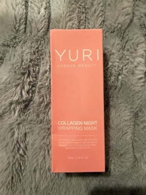 Yuri Korean Beauty Collagen Night Wrapping Mask Expires 04/2029 NEW Sealed