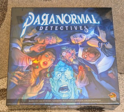 Paranormal Detectives Brettspiel - Lucky Duck (2019) Brandneu & Versiegelt