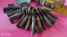 LOTTO STOCK 20 CHIAVI ANTICHE IN FERRO METALLO ANTIQUE VINTAGE