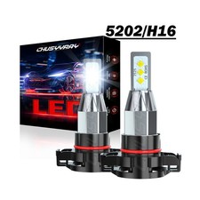 For Gmc Yukon Xl 1500 2007-2014 5202 6000k White Led Fog Lights Bulbs