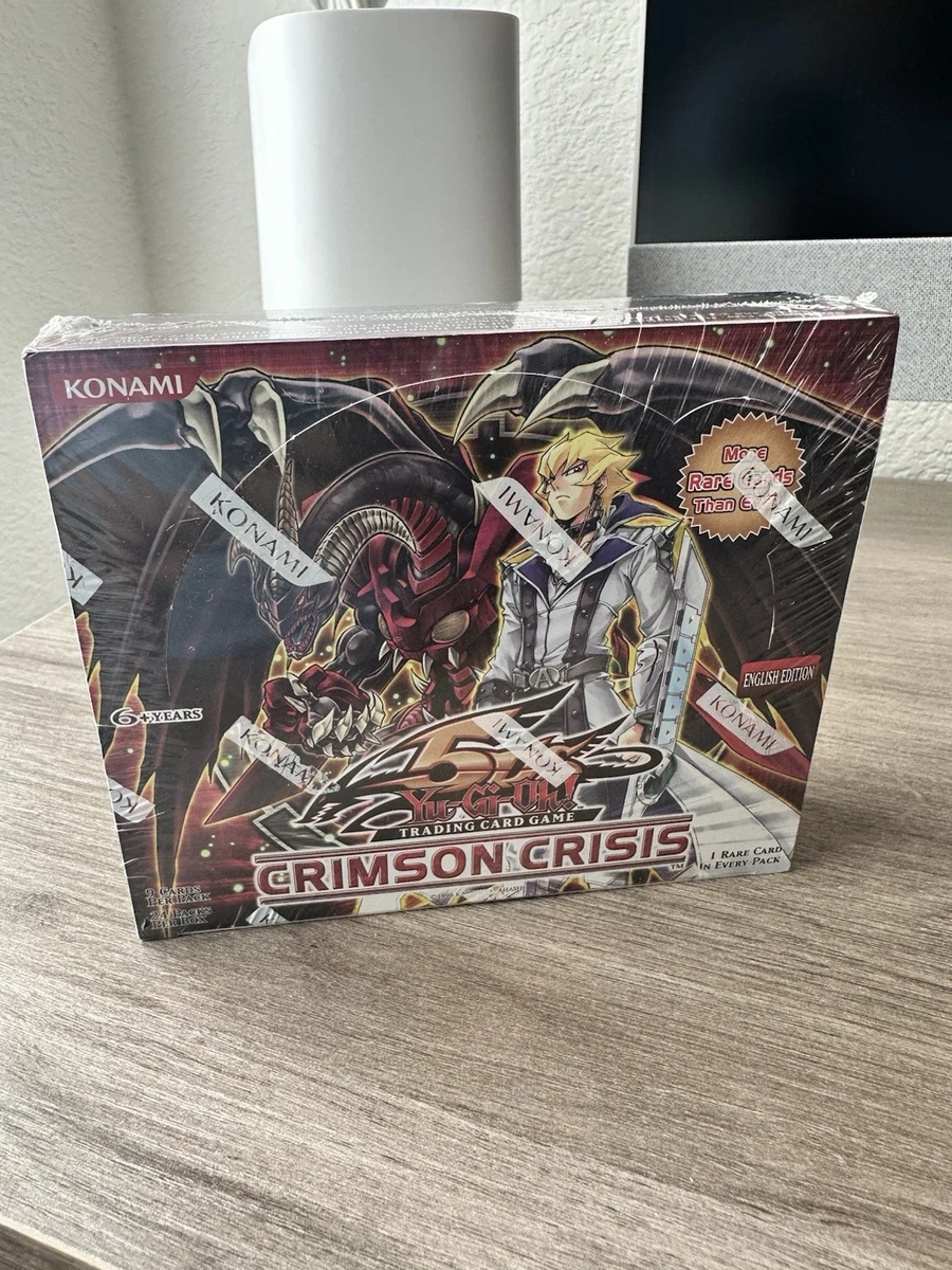 Yu-Gi-Oh! TCG Crimson Crisis Sealed Collectible Card Game Packs