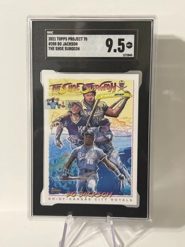 Topps Project 70 Card #288 - 1995 Bo Jackson by The Shoe Surgeon KC Royals