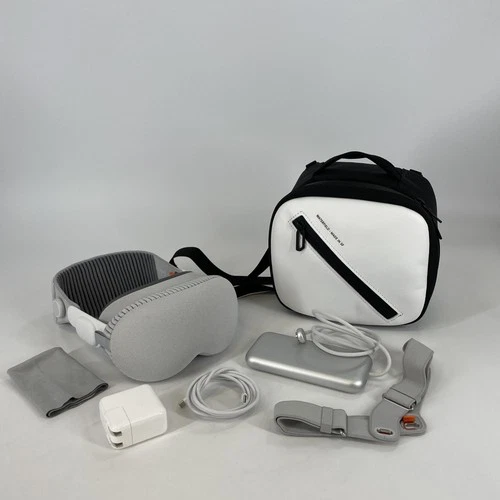 Apple Vision Pro VR Headset 1TB w/ Dual Loop Band-M/Solo Knit Band-M - Excellent