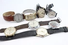 Vintage Mechanical Watches Seiko Timex SPARES/REPAIRS x 8