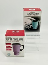 Heating Travel Mug By Well Eletric Mug Wtih Anti-Spill Lid Stainless Steel Gift