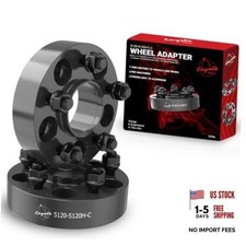 2 Pcs Hub Centric Wheel Spacers 5 on 120mm 5x120mm 1.50 Inch 1.50" 2 Pack 