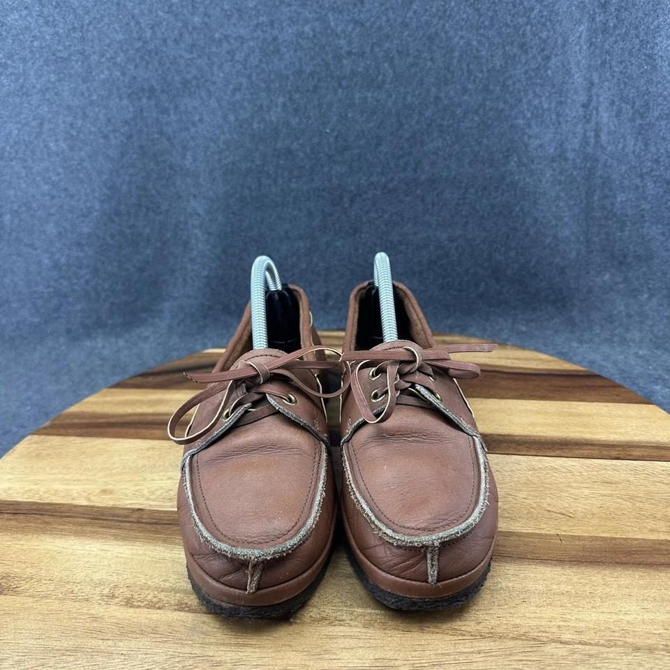 Zapatos de barco Cherokee of California vintage de cuero sin usar, en caja, para mujer talla 7 años 80 90 Foto 3 de 4