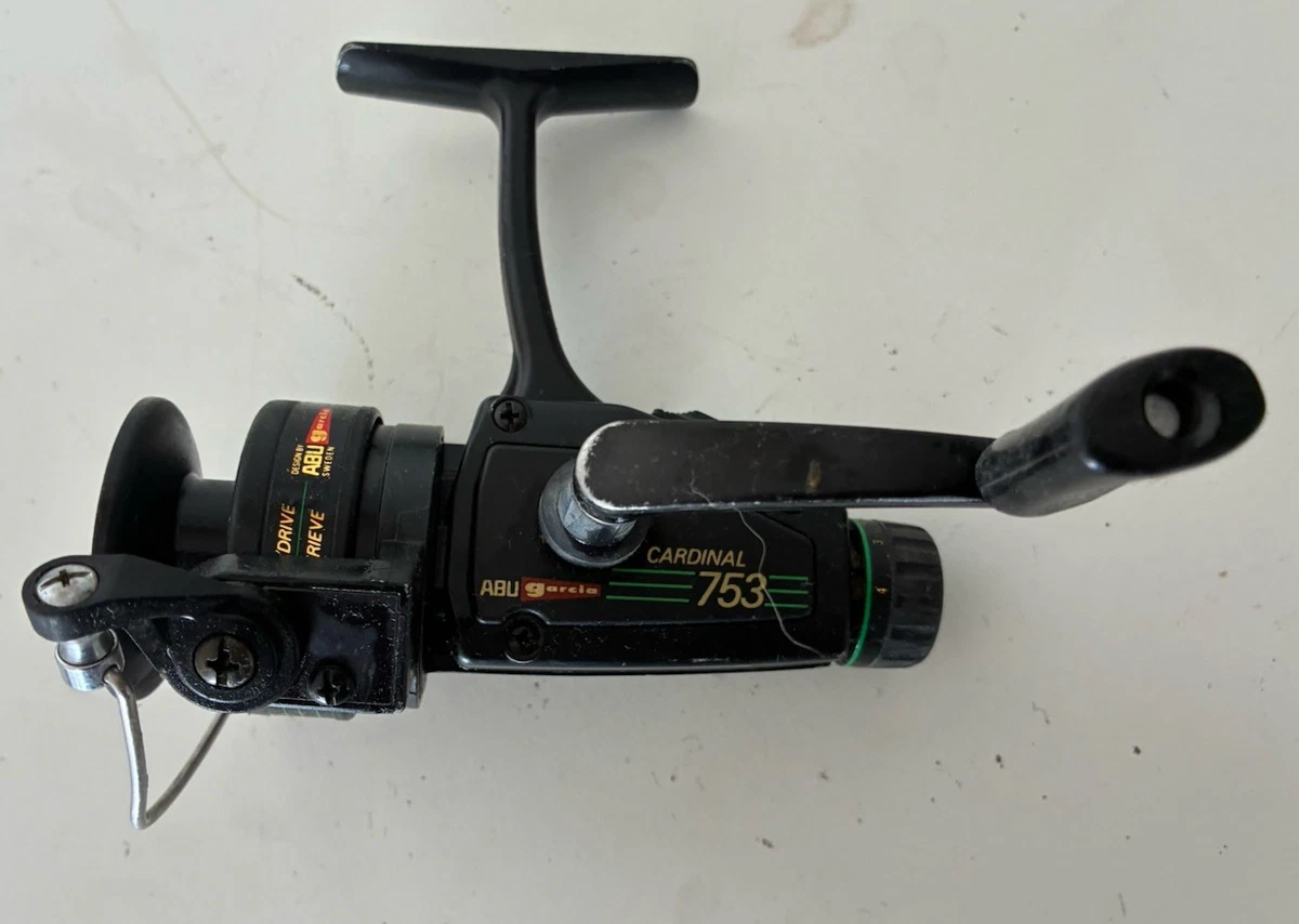 Abu Garcia Cardinal 753 Indiana Vintage Spinning Fishing Reels for