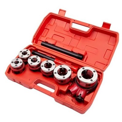  Pipe Threader Kit, Ratchet Pipe Threader Kit Manual Ratcheting Pipe Threading 