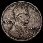 1914-S LINCOLN CENT FINE FREE USA SHIPPING