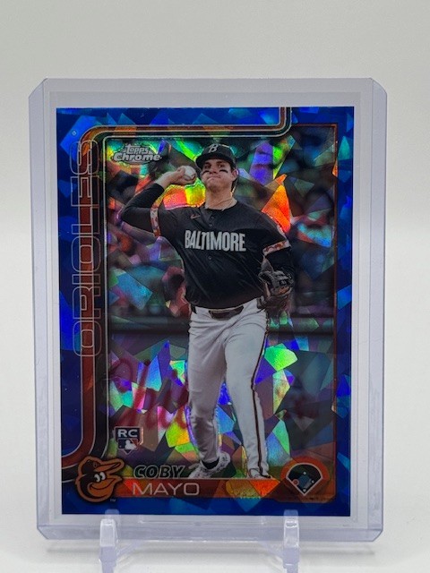 2025 Topps Chrome Sapphire - Coby Mayo #120 (RC)!! Orioles