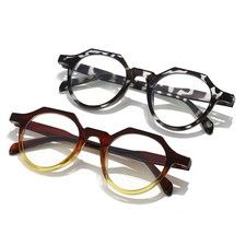 Round Blue Light Blocking Fashion Classic Nerd Reading Glasses Men Women Glasses