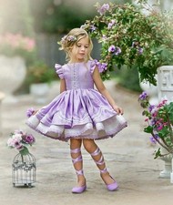 Dollcake Girls Gleam In The Light Lilac Dress Size 12